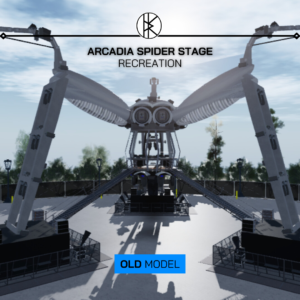 Arcadia Spider Stage OLD Model I 3D Recreation