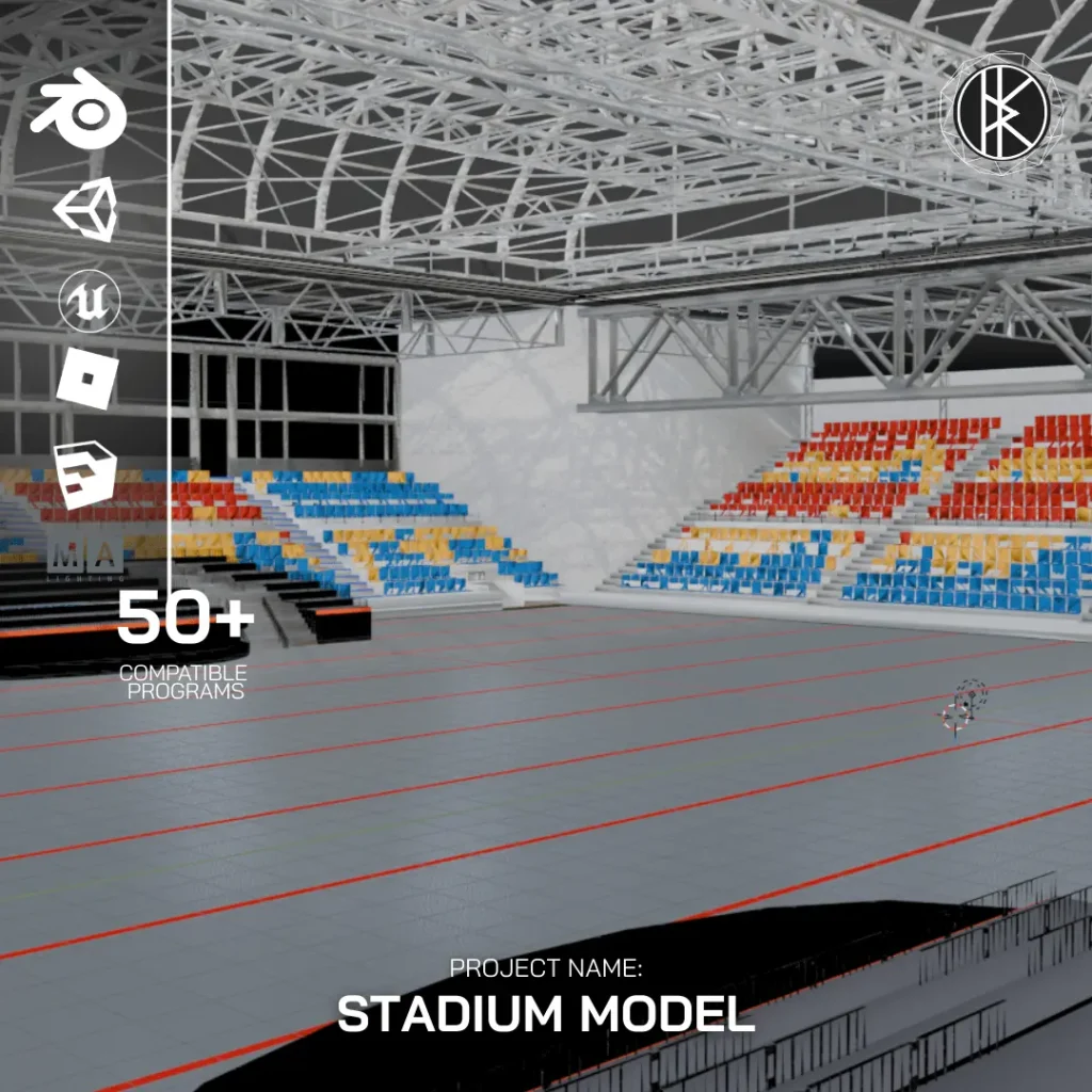 Stadium 3D Model