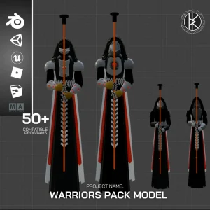 Warrior Pack 3D Model
