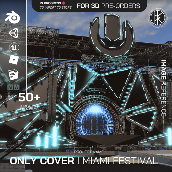 Stage Cover From Miami Music Festival I Mainstage
