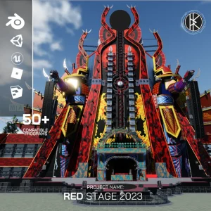 RED Virtual Stage 2023  x 3D Stage