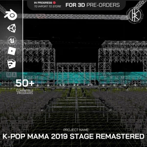 K-Pop MAMA 2019 Stage Design Remastered