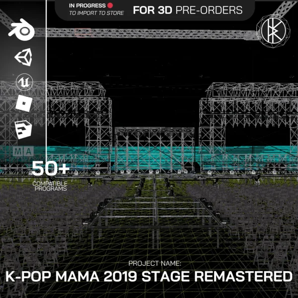 K-Pop MAMA 2019 Stage Design Remastered