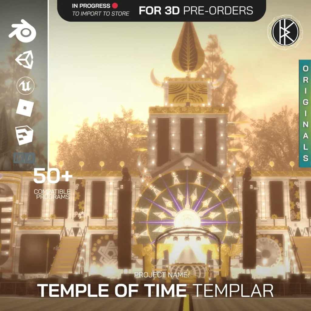 Temple Of Time I Templar x Hearkken Originals