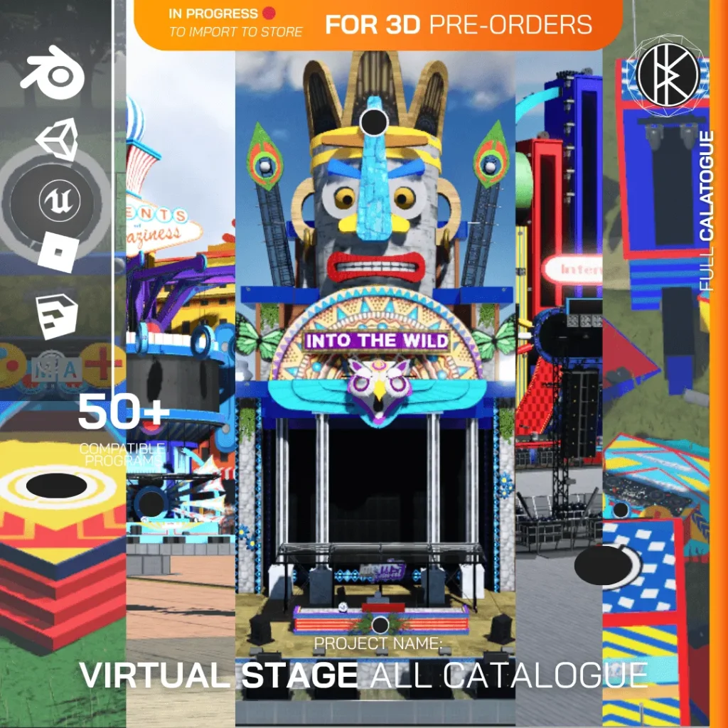 Virtual Stages Mainstage I FULL PACK