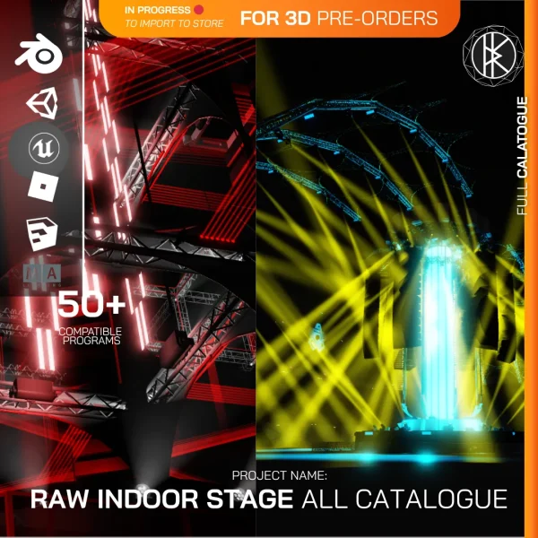 Raw Indoor Stages I FULL PACK