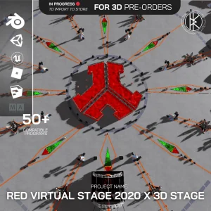 RED Virtual Stage 2020 x 3D Stage