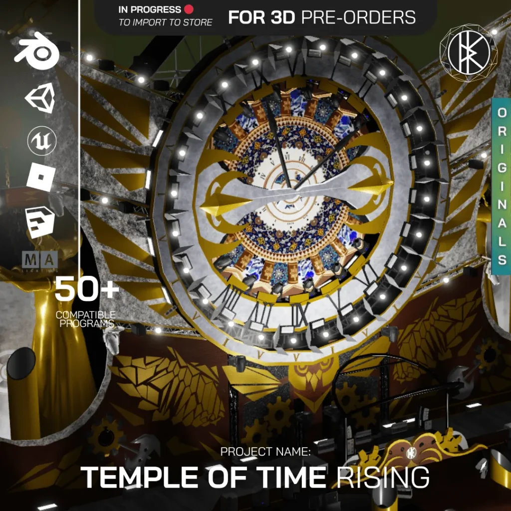 Temple Of Time I Rising x Hearkken Originals