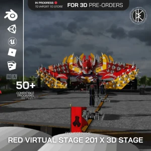 RED Virtual Stage 2018 x 3D Stage + Full Area